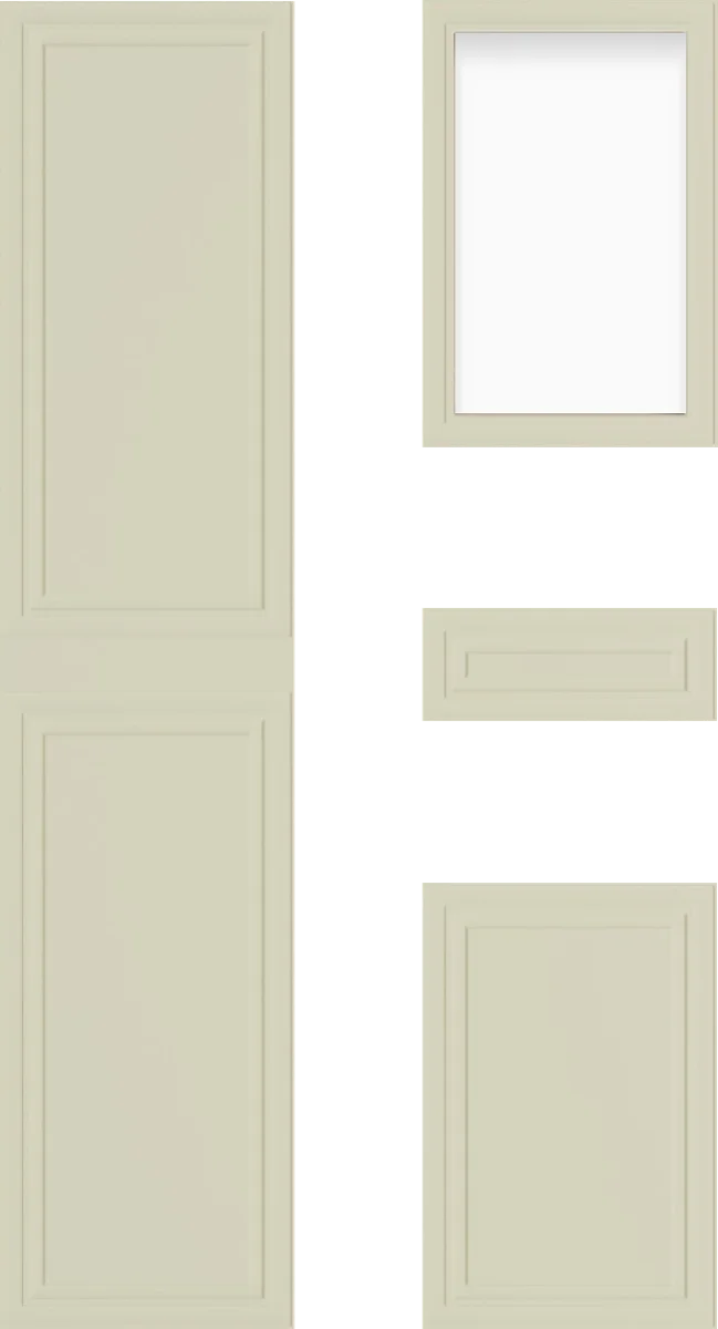 Alba Cabinet Door: Off-White Textured Design Guide