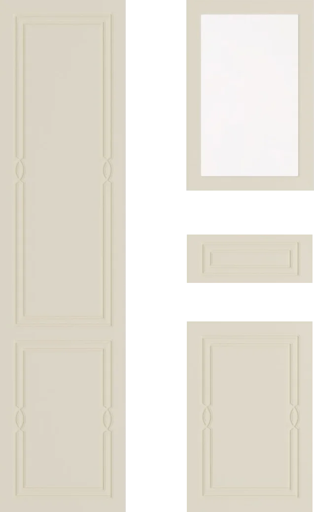 Almond Cabinet Door: Almond Ivory Classic Framed Design Guide