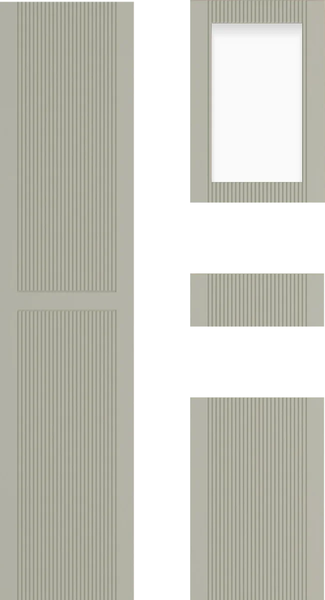 Aspen Cabinet Door: Sage Green Textured Design Guide