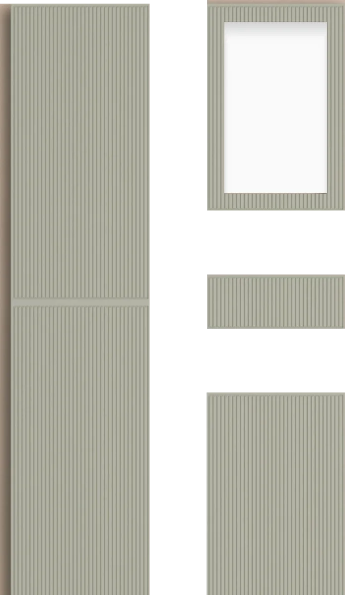 Dalmatia Cabinet Door: Pale Sage Textured Design Guide