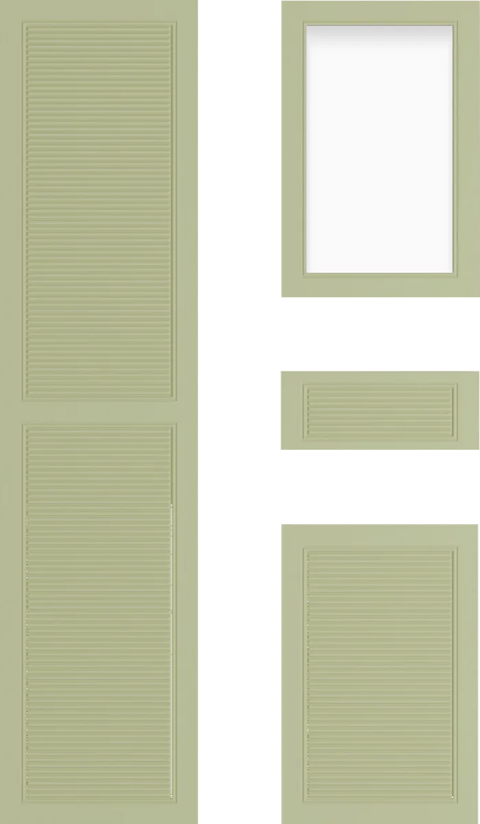 Flamingo Cabinet Door: Pistachio Textured Design Guide