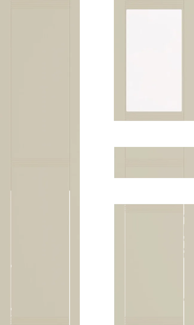 Geranium Cabinet Door: Warm Sand Classic Framed Design Guide