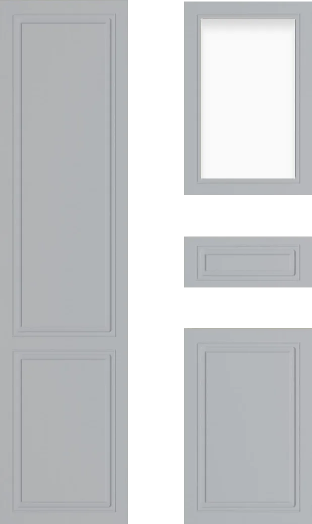 Kelburn Cabinet Door: French Grey Heritage Framed Design Guide