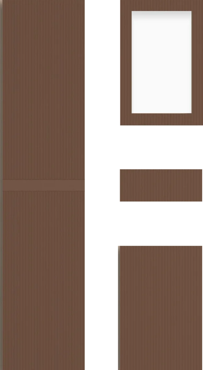 Lara Cabinet Door: Mocha Textured Design Guide