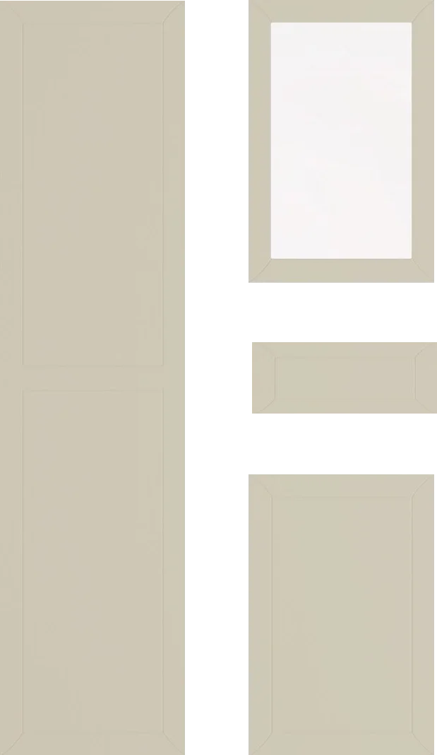 Orchid Cabinet Door: Greige Classic Framed Design Guide
