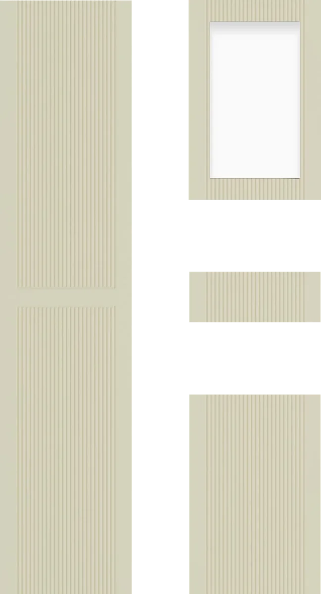 Saffron Cabinet Door: Cream Textured Design Guide